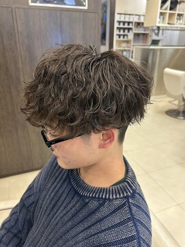 プランタン フォー ヘアー(printemps FOR HAIR) 波巻きスパイラル/刈り上げマッシュ