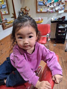 アトリエアン(atelier un) 入園式パーマスタイル