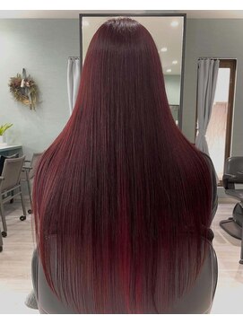 ユーヘアーヴィー(U hair Vie) ブリーチ無しカラー×インナーカラー