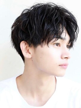 リップスヘアー 梅田アネックス(LIPPS hair) ルーズウエットショートセンターパート