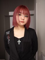 ビューズ(VIEWS)&nbsp;チェリーブラウンワイドバングバイカルテ美髪トリートメント