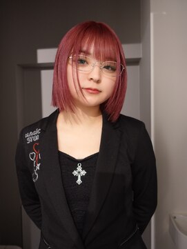 ビューズ(VIEWS) チェリーブラウンワイドバングバイカルテ美髪トリートメント