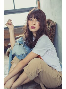 アリウス(ALIUS by posh) 【ALIUS 池袋】バングあり×ナチュラルデジタルパーマ