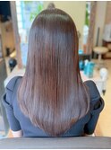 艶髪/セミロング/ナチュラルブラウン