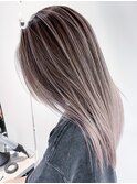 美髪韓国ヘア顔周りレイヤーロング_ba354102