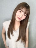 透明感カラー/髪質改善/縮毛矯正/韓国風レイヤーカット