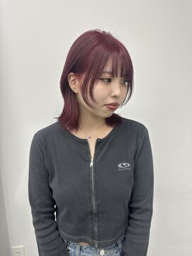 イーチ 吉祥寺(EACH) 【まつり】 血色感アップ！レッドカラー×顔まわりレイヤー