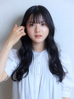 ララルーモ(LaＬaｒＯomo)&nbsp;ゆるふわ黒髪ロングスタイル