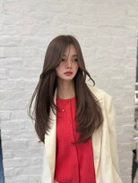 アマトウキョウ 表参道(AMA TOKYO)&nbsp;レイヤーカット 韓国ヘア ミルクティー 高島大登