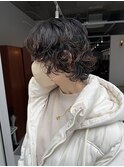 【HIDETO】パーマ ショートパーマ ウルフパーマ