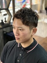 ヴィルバーバー(VIR BARBER)&nbsp;【束感ショート × ツーブロ】爽やか＆男らしいスタイル