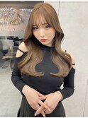 レイヤーカット小顔に見せるヘア/韓国ヘア/髪質改善/福岡/博多