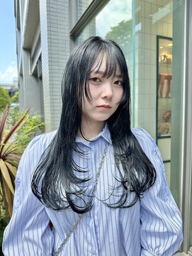 ルーイ(LOUIE) ・・・layer cut × navy black・・・