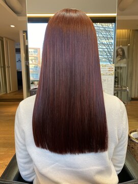 シーン(SCENE) 髪質改善/縮毛矯正/レイヤーカット/セミロング/伸ばしかけヘア