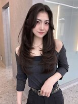 ボタン ハカタ(VOTAN hakata) 【福岡美容室/小山田】センター分けレイヤーカット