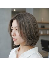 白髪ぼかしリュクスカラー