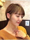 ●杉浦大人ガーリー/白髪前髪/ショートボブ/30代40代50代/銀座26