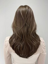 ムード(MOOD,)&nbsp;イメチェン/ピンクベージュ/アンブレラカラー/前髪/銀座駅