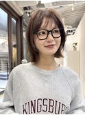 レイヤーボブ　ボブパーマ パーマ ミニボブ 切りっぱなしボブ