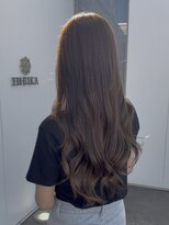 ヒビカ(HIBIKA) 柔らかシアベージュ ロング