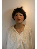 フレンチ風ボーイッシュマッシュ
