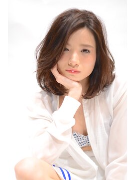 ミラバイグリーン(Mira by green) sweetさも残る＊healthyボブ