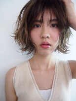 ルカ(RUCA)&nbsp;抜け感たっぷりのシースルーバングショートボブ☆RUCAスタイル