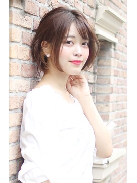 ラグエル(RAGUEL) 【30代40代50代】 ふわっと大人可愛いボブスタイル