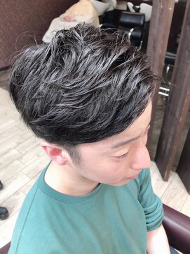 ビューティークラブジェイ アルパーク前店(Beauty club.J) メンズショート、アイロン仕上げ