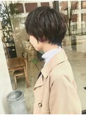 ショートヘア/パーマヘア/ふんわり/束感