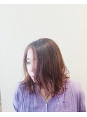 クビレウエーブ　×　フェイスフレーミング【stylist西條】