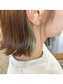 ヘアーアンドメイク ニッキ(hair&make nikki) ボブが大好きです。首の長さや顎の位置を気にして似合わせます。