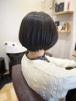 ルヴェール(Le Vert)&nbsp;絶壁解消◎重め大人上品ショートボブ　20代30代40代