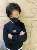 キッズカット男の子ミディアムショート