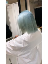 ラフ 難波店(LAFF)&nbsp;#黒髪#ボブルフ#ネビージュ#小顔#ワンレン