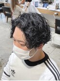 かき上げ波巻きスパイラル