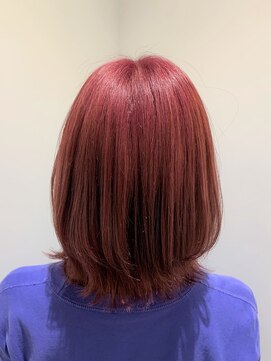 アズールサン 草加西口店(azule-sun) 20代大人かわいいヘア　ダブルカラー　ピンク