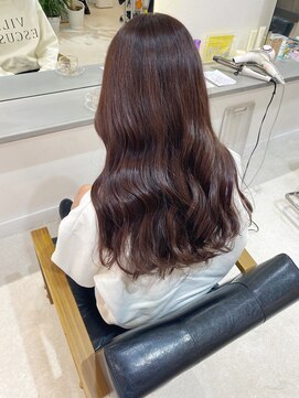 エンリッチヘア(enrich hair) ロングレイヤー ウォームブラウン