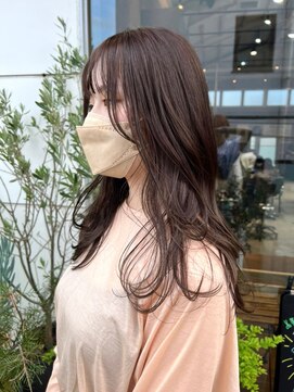 マザー(MOTHER) ダブルカラーミルクティーベージュカラーケアブリーチ韓国下北沢