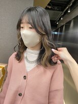 ペレ 栄店(PELE)&nbsp;インナーカラー/ベージュ/栄/ハイトーン/ブリーチ