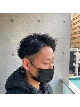 メンズサロン ウエストサイドカットクラブ(Men's West Side Cut Club) 2ブロック×緩めツイストスパイラル