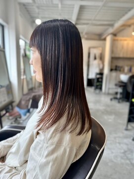 ソイクフ 四条大宮店(SOY-KUFU) 大人可愛い20代30代40代イメチェン似合わせカットロングヘア