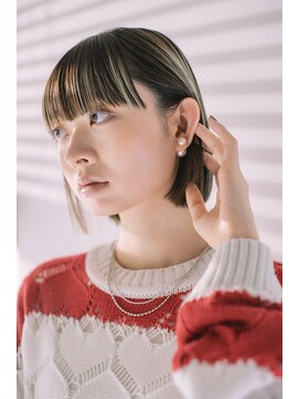 マキラ(MAKIRA) 【MAKIRA】切りっぱなしボブ