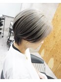 アンブレラカラー/ブラック/ホワイトベージュ
