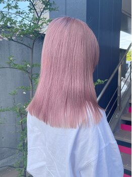 ダメージ95％カット！透明感溢れるトレンドヘアへ☆特殊デザインカラーもすべてお任せください♪