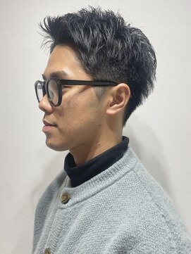 ニアウ 太田店(Niau) メンズショートボックスショートスパイキーショートメンズパーマ