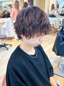 テトラ バイ ネオリーブ 横浜西口店(tetra by neolive) ゆるめ波巻きスパイラルパーマウルフ☆横浜