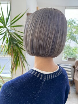 フィニティー 辻堂(finity) グレージュ_大人ボブ_前下がりボブ_ショートボブ