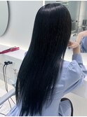 透け感ダークネイビー