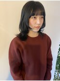 大人ナチュラルレイヤーウルフ